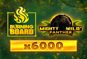 Play Mighty Wild™: Panther Gold Burning Board