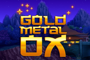 Gold metal ox thumbnail