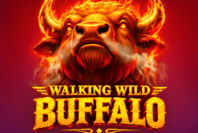 Walking wild buffalo thumbnail