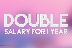 Double salary - 1 year thumbnail