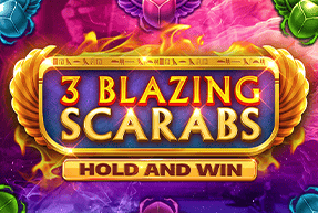 Play 3 Blazing Scarabs Hold and Win