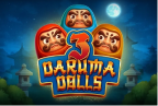 3 Daruma Dolls