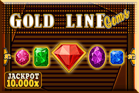 Gold line gems thumbnail